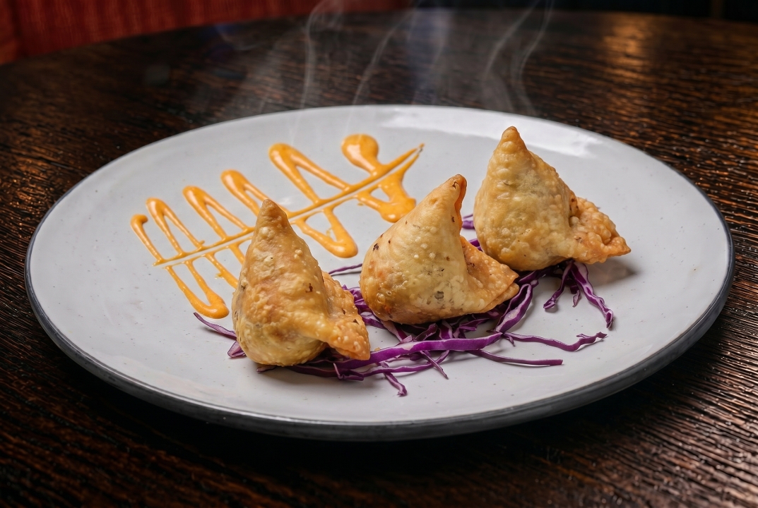 Vegetable Samosa.