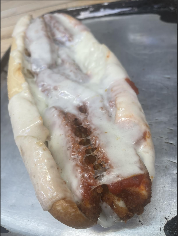 9" Eggplant Parm Grinder.