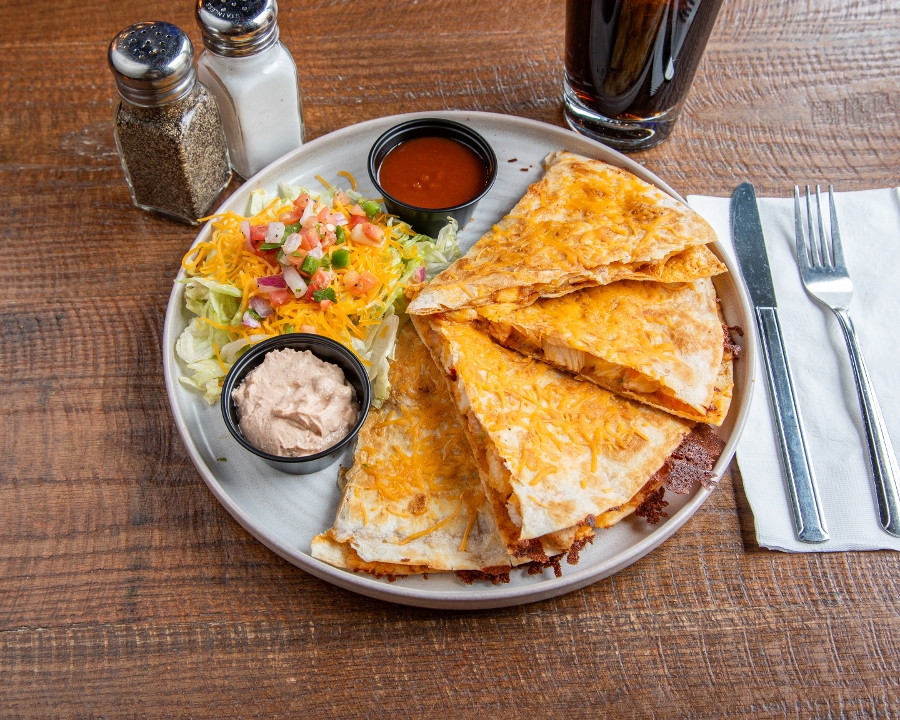 Chicken Quesadilla.
