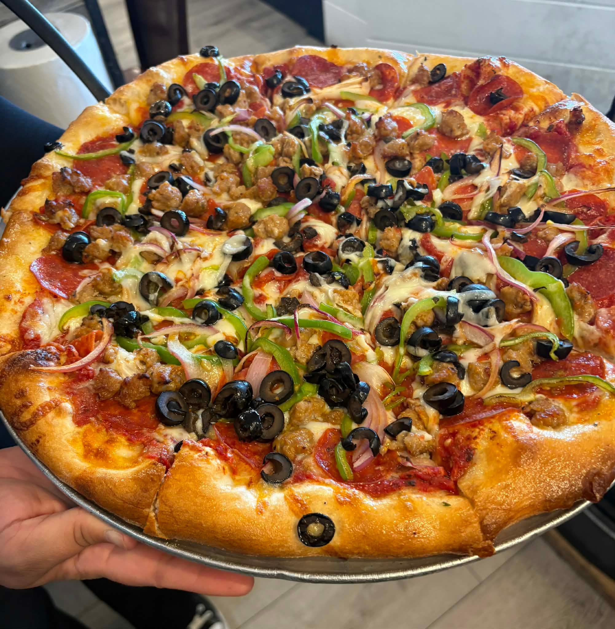 Z Special Pizza.