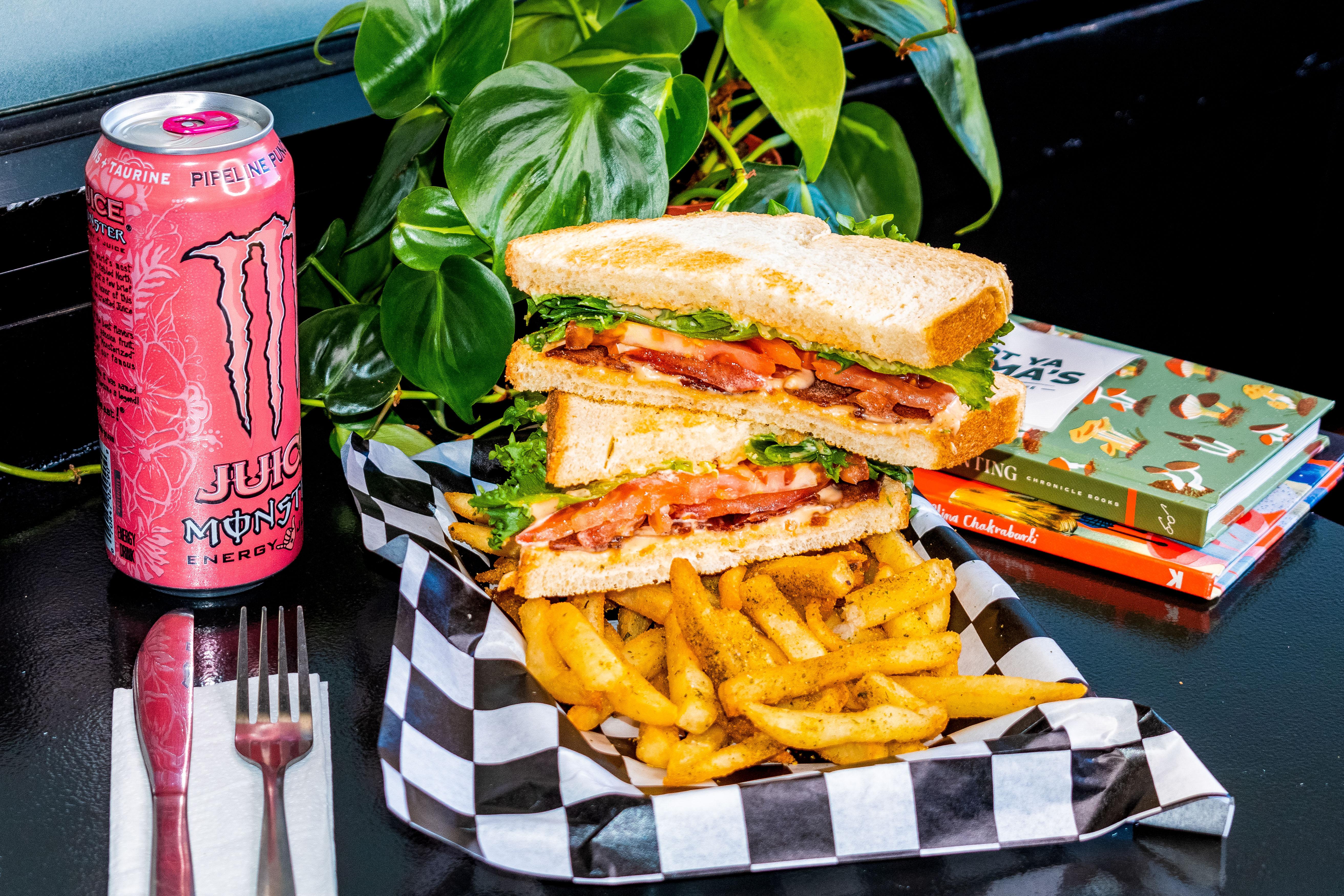 BLT With Chipotle Aioli Sauce.