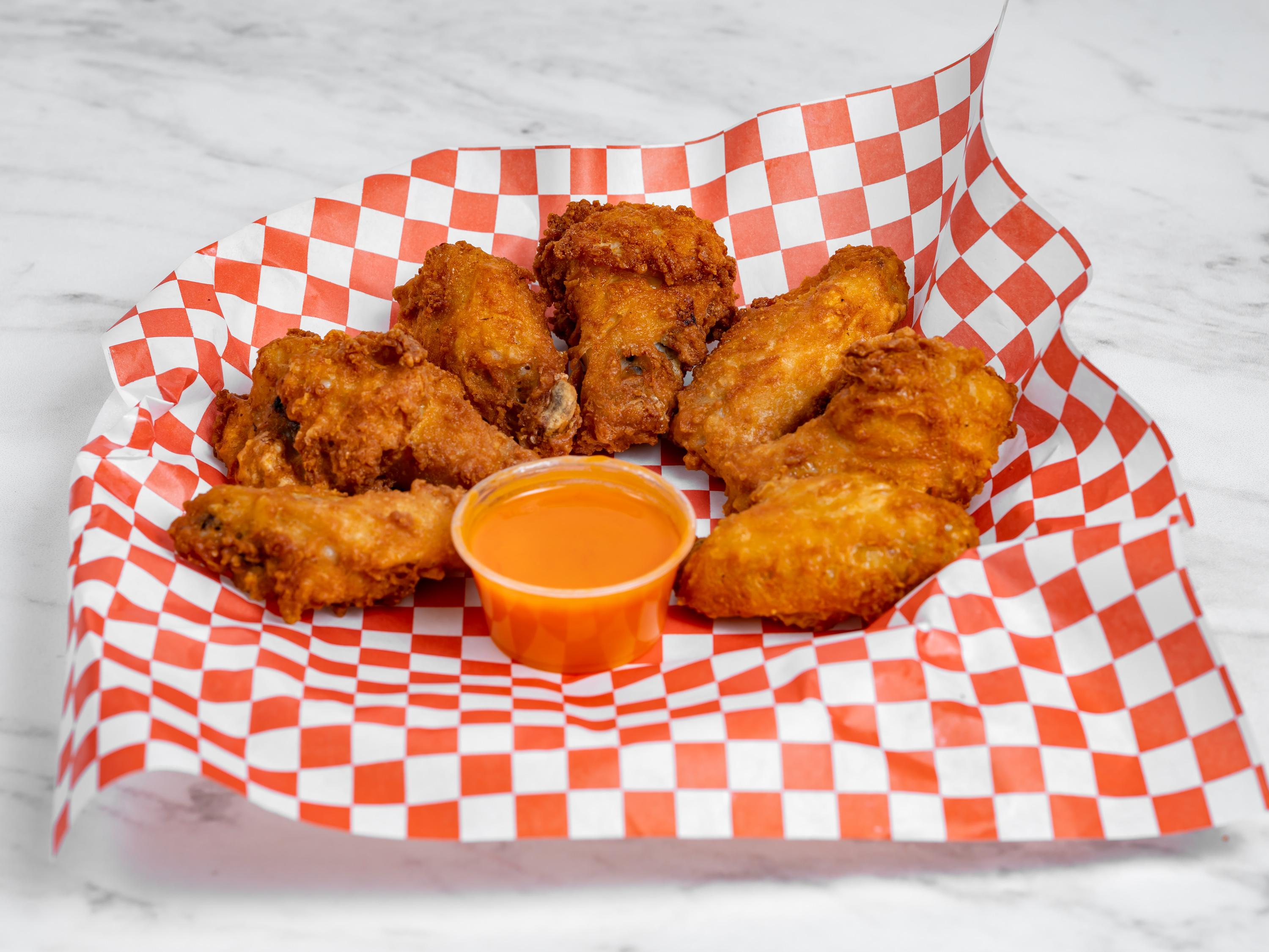 Breaded Chicken Wings.