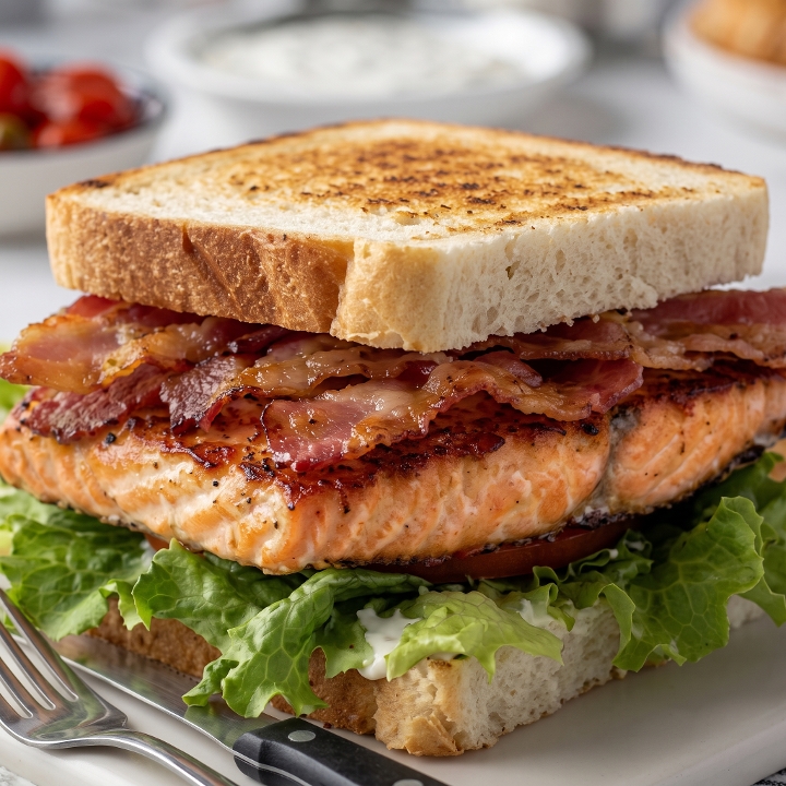 Salmon BLT.