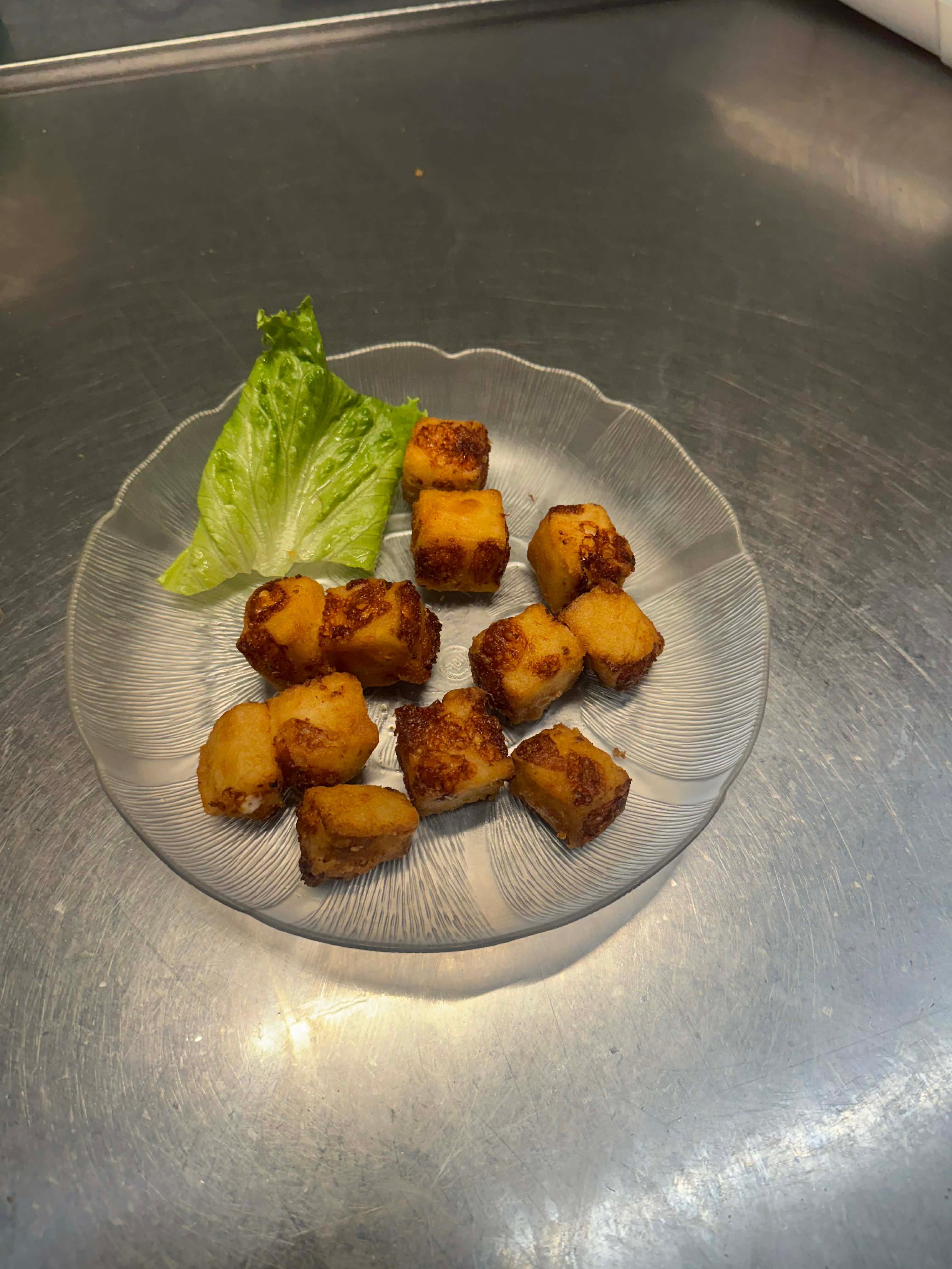 Garlic Cheese Curd.