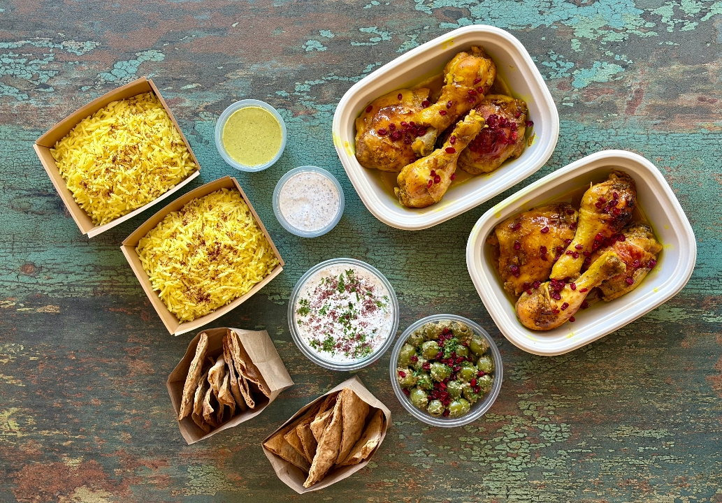 Pomegranate Chicken / Large Plate.