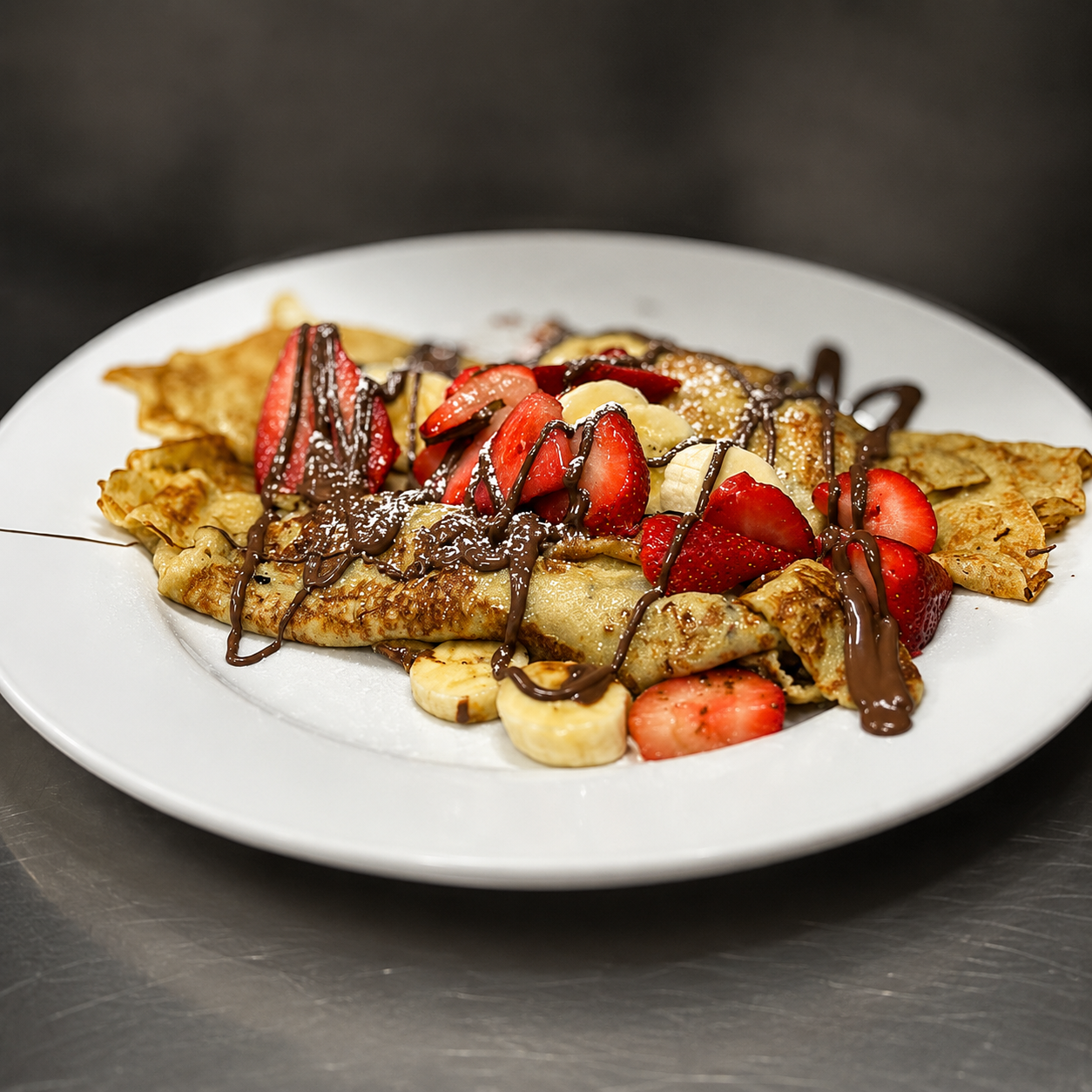 Nutella Crepes.