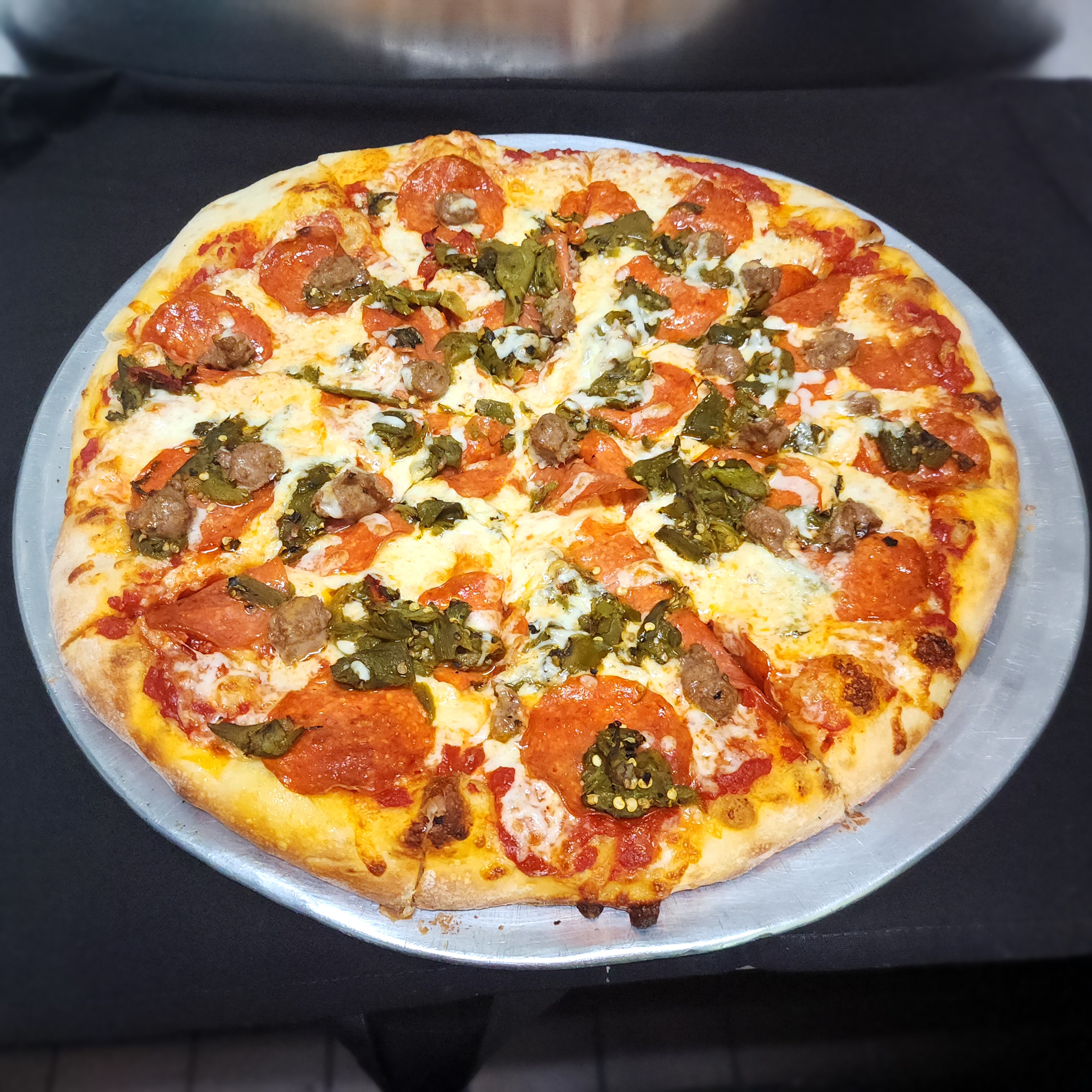 Musso Farms Pizza.
