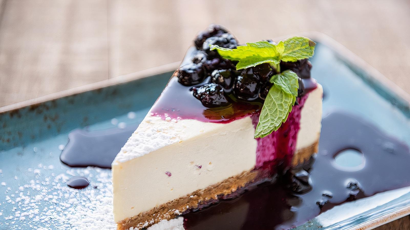 New York Style Cheesecake.