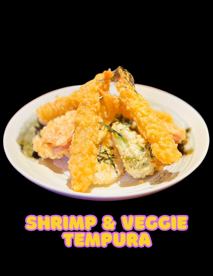 Shrimp & Veggetable Tempura.