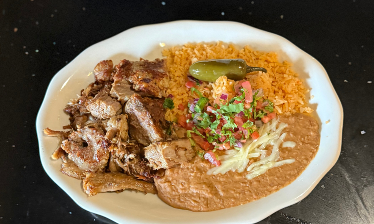 Carnitas Dinner.