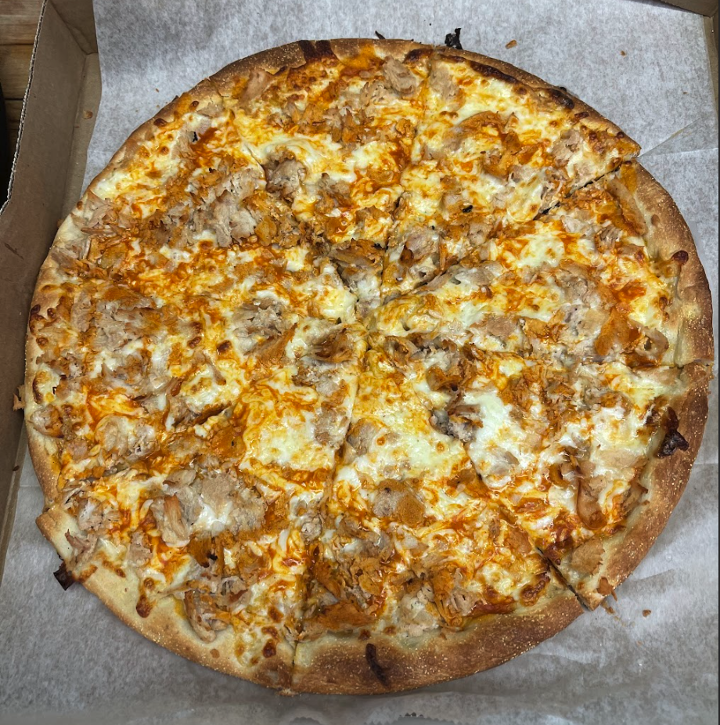 Buffalo Chicken Pizza.