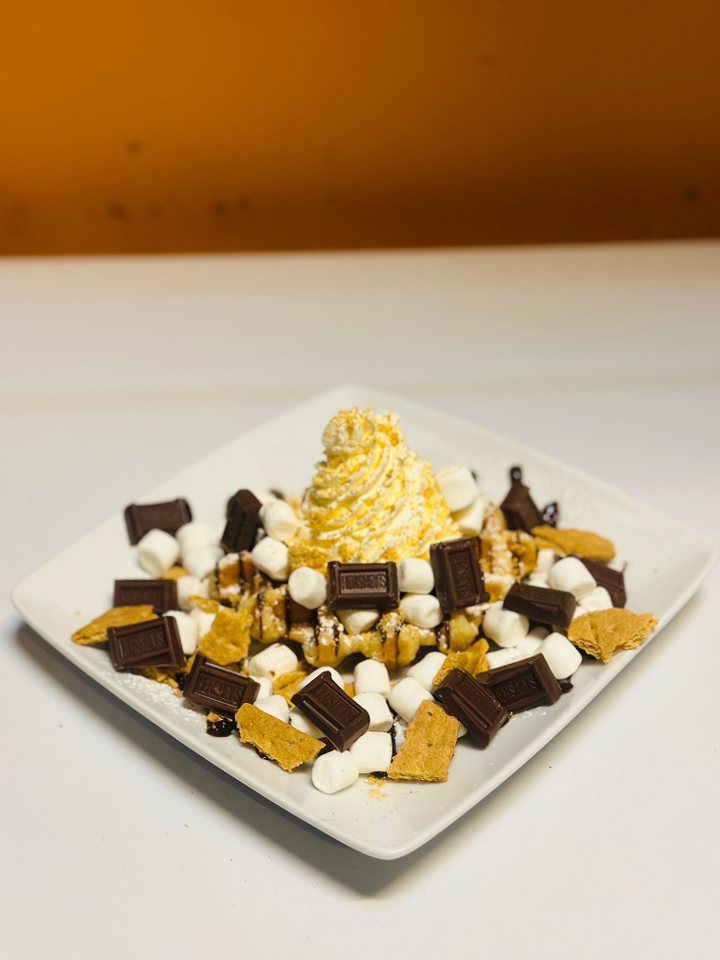 S'mores Special LiègeWaffle.