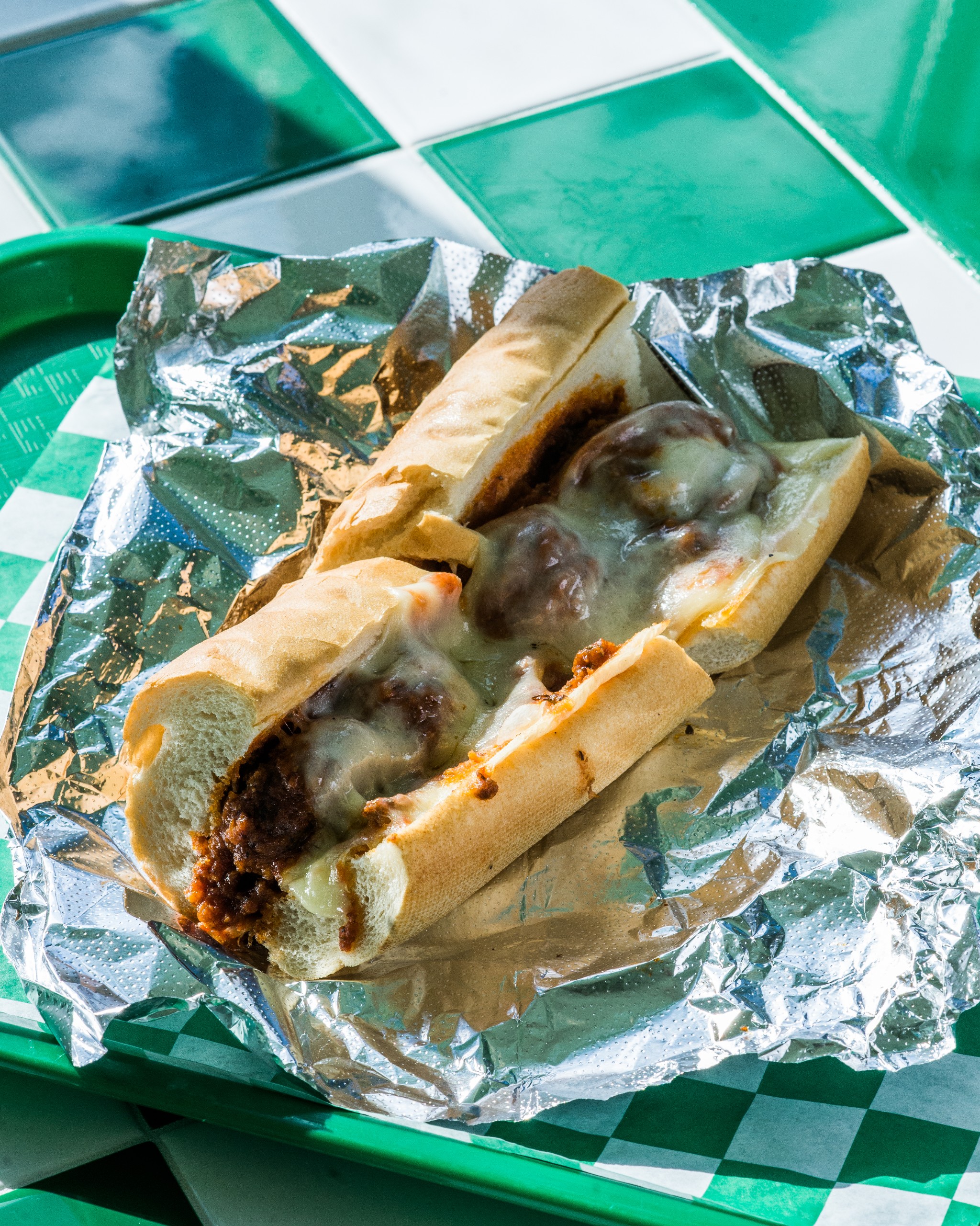 Meatball Sandwich.