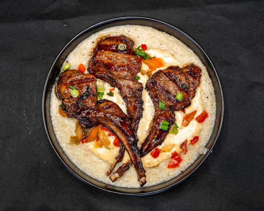 Lamb Chops & Grits.
