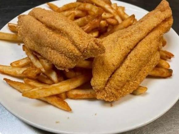 CATFISH & FRIES.