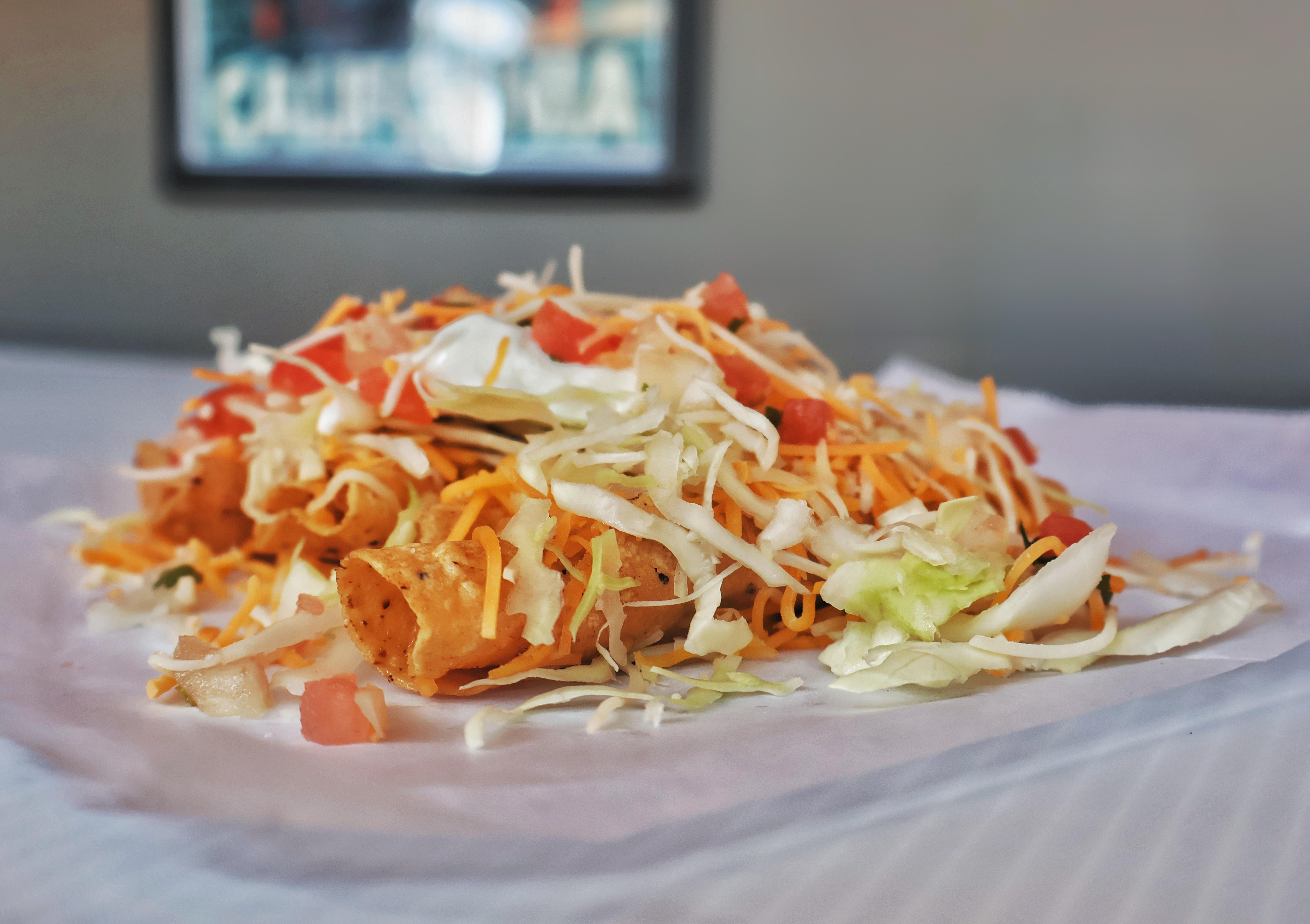 ROLLED TACOS - 5 beef.