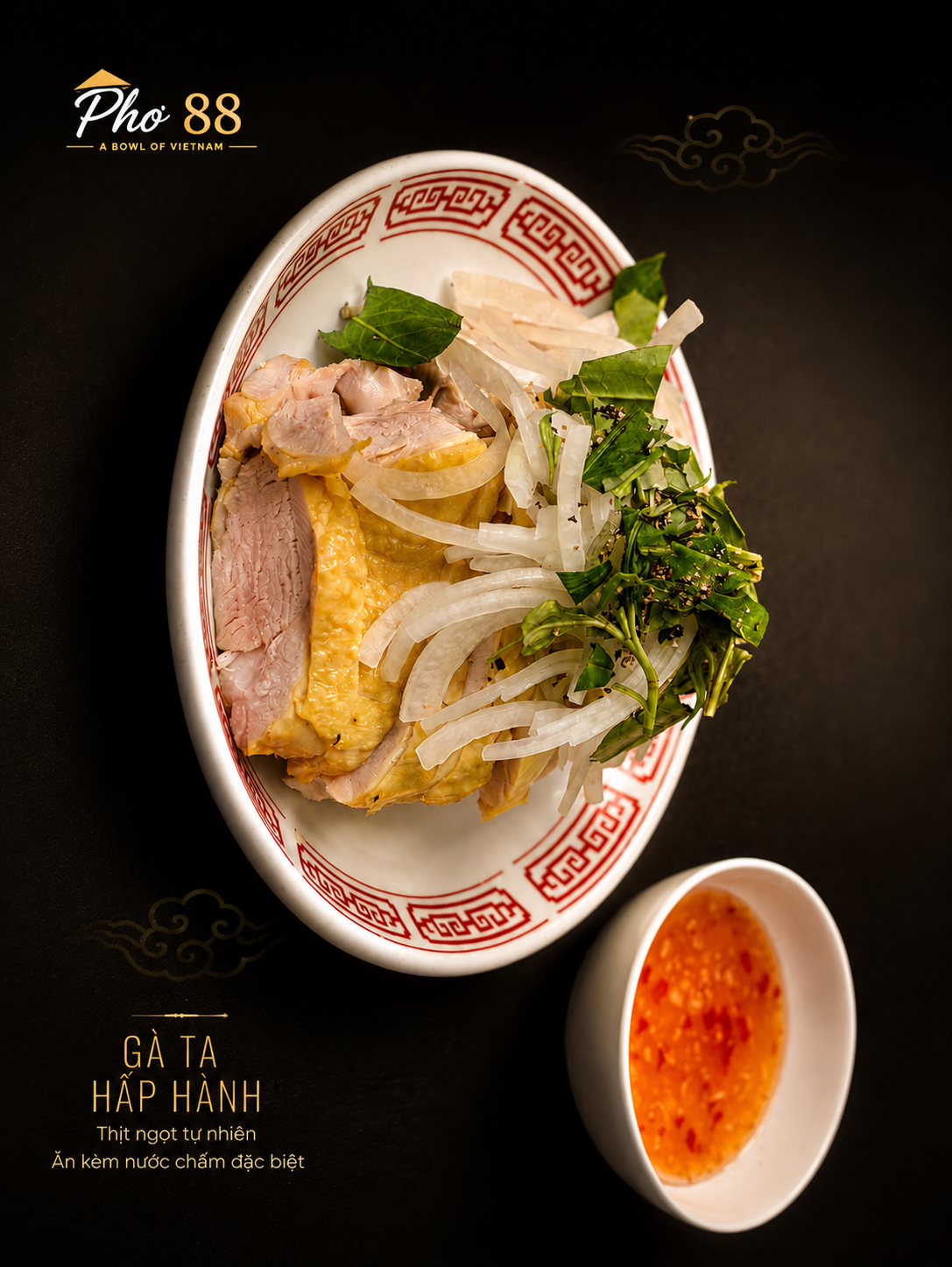 Dia Ga Dui Nho -Ga Ta- Small Plate Chicken Thigh - Pasture-Raised.