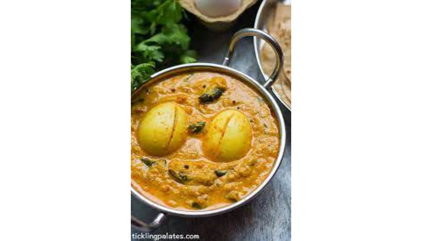 Egg Coconut Korma - South Indian style.