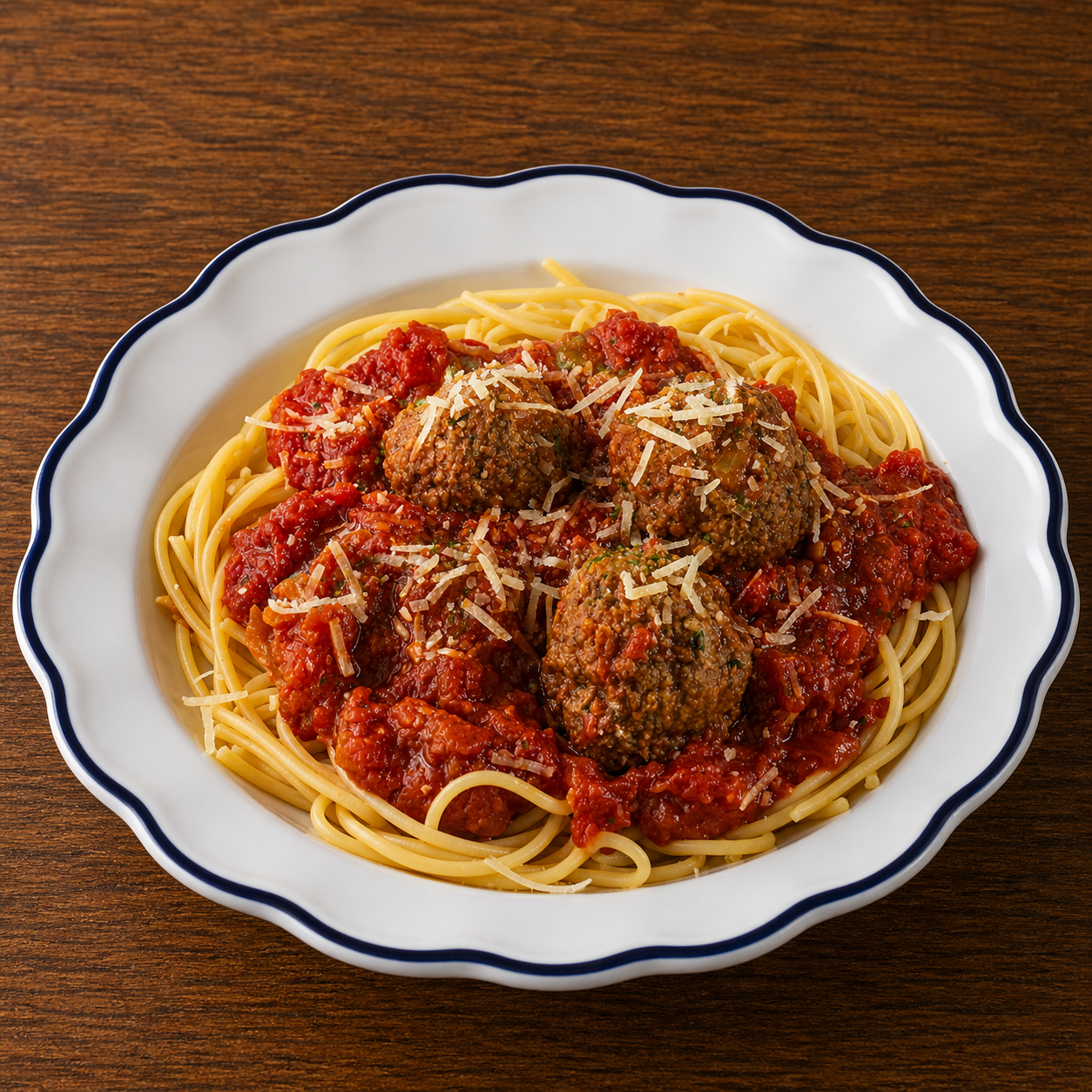 Pasta W/ Meatball.