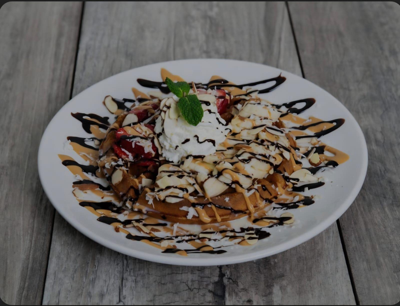 Tres Leches waffle.