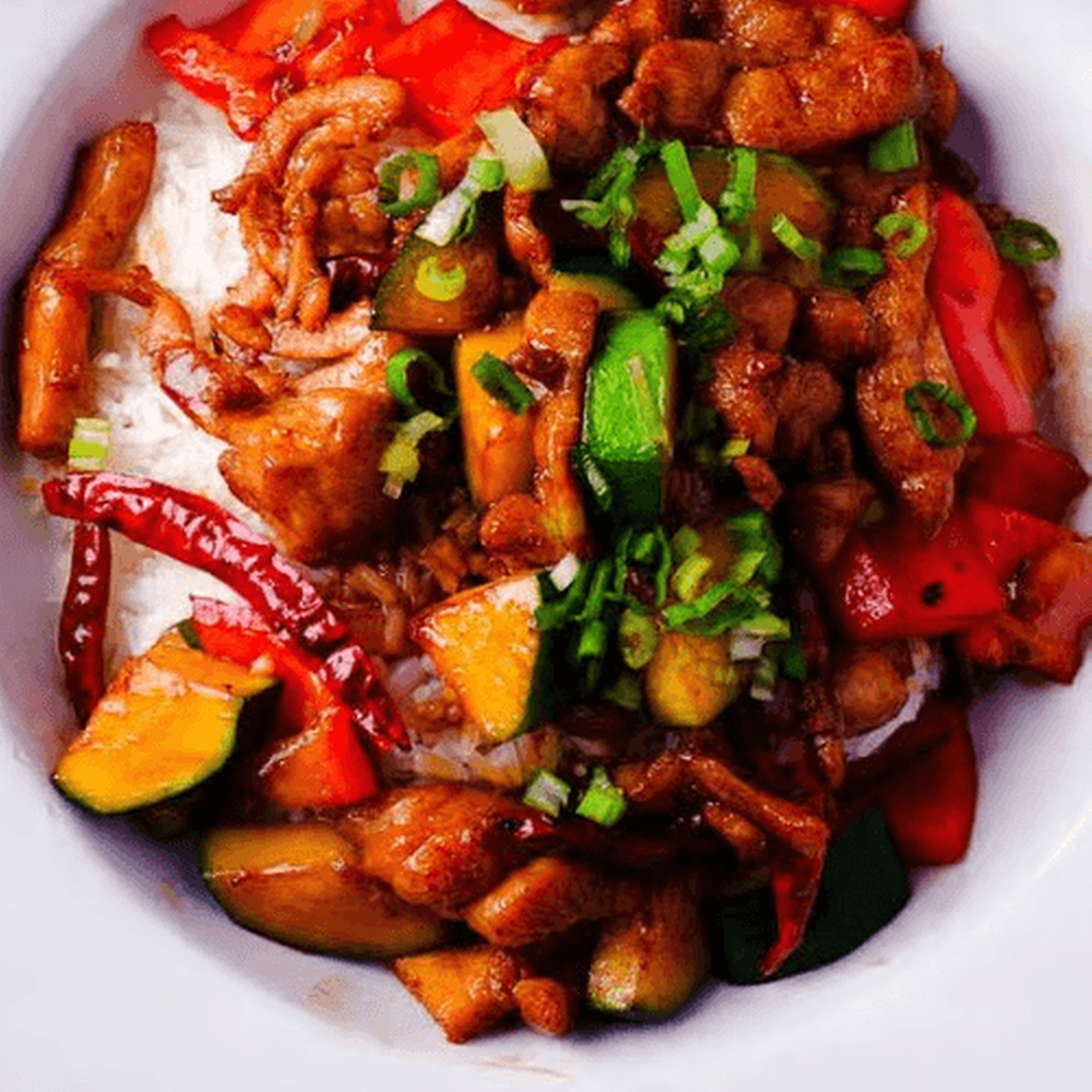Kung Pao Chicken.