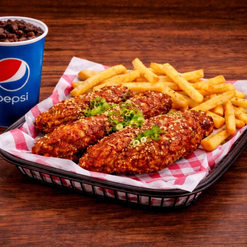 Wings Lunch (5pc).