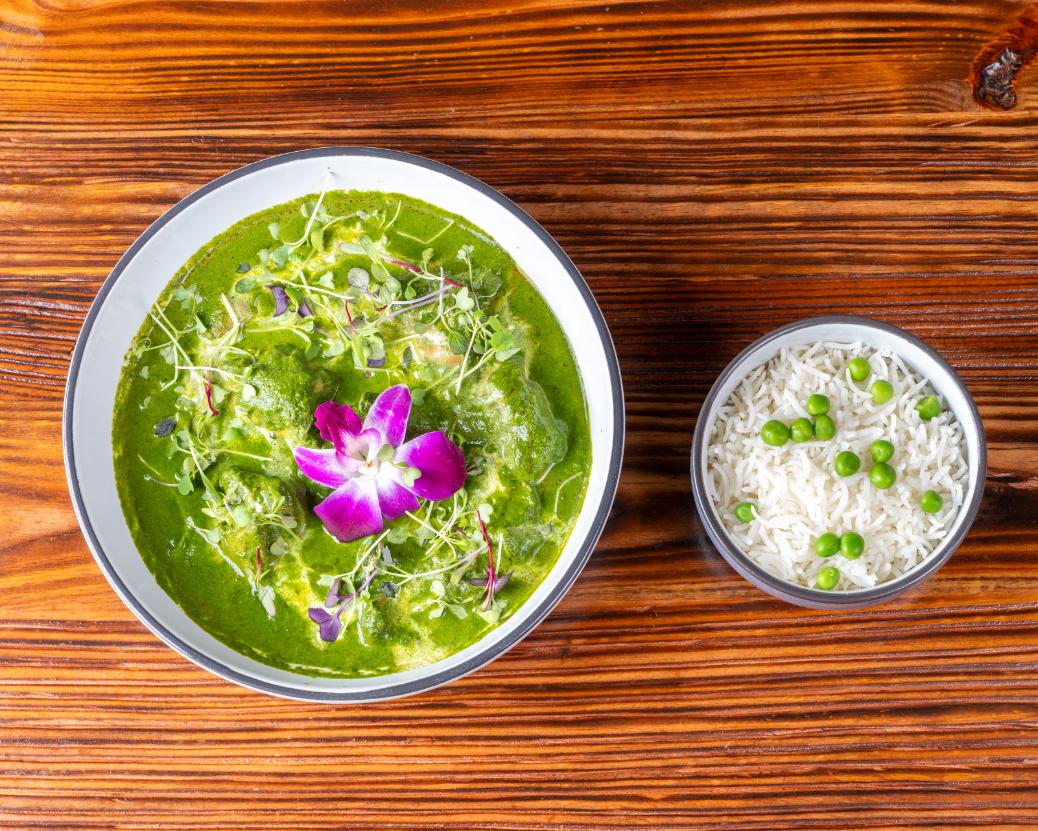 Saag Chicken.