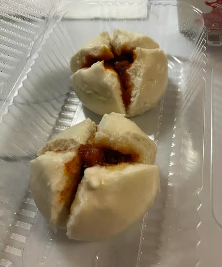 BBQ Pork Steam Buns- Char Siu Bao (3) - New Item*.