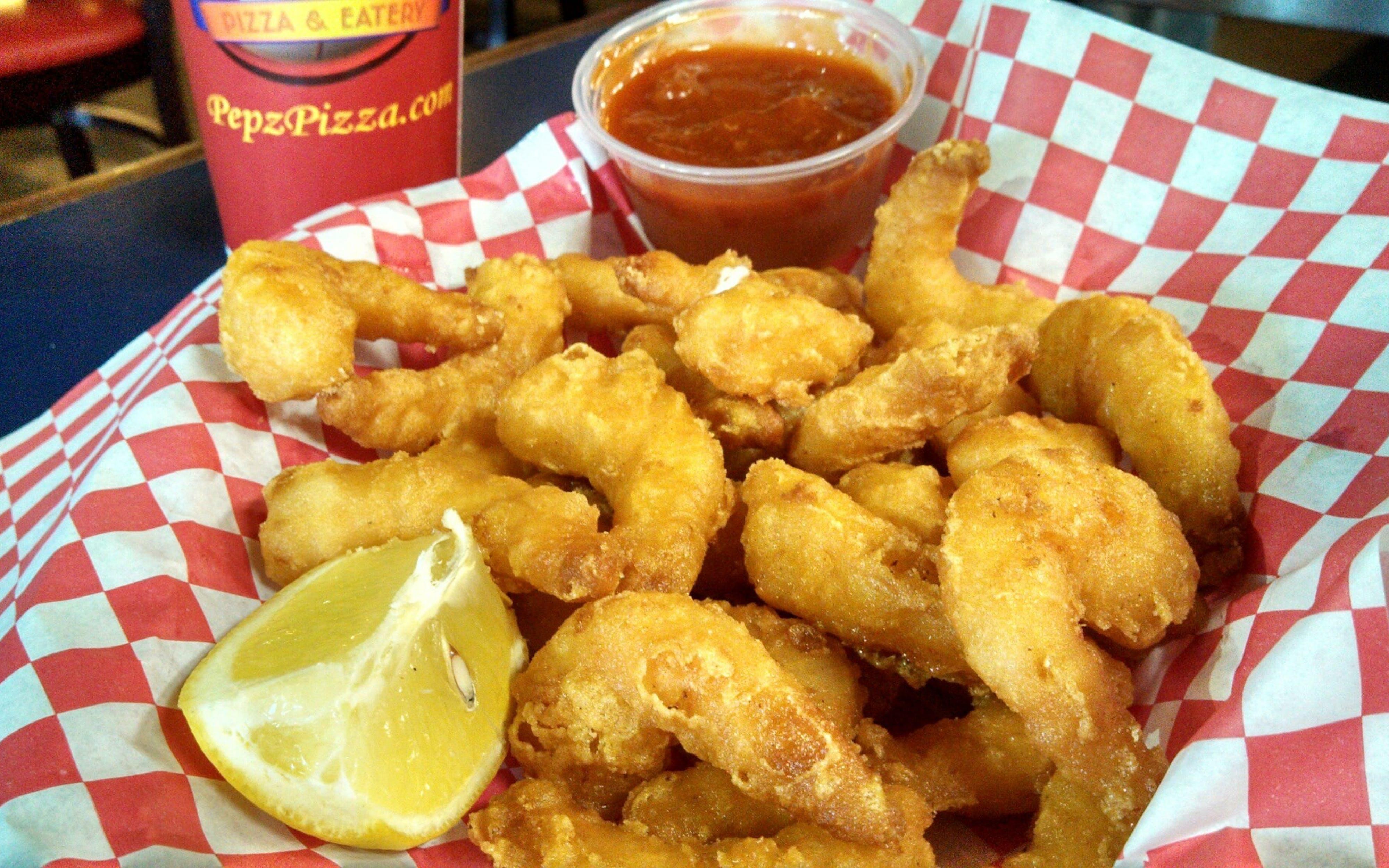 BEER BATTERED SHRIMP 1/2lb