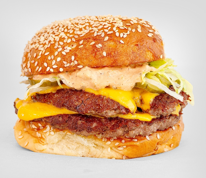 House Double Burger.