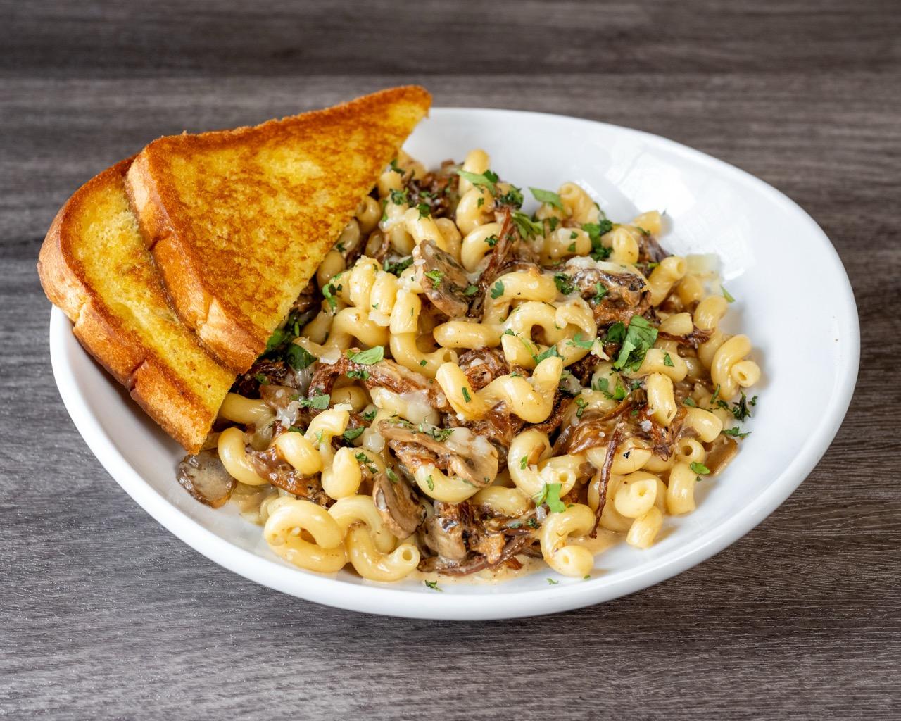 Whiskey Bacon Pasta.