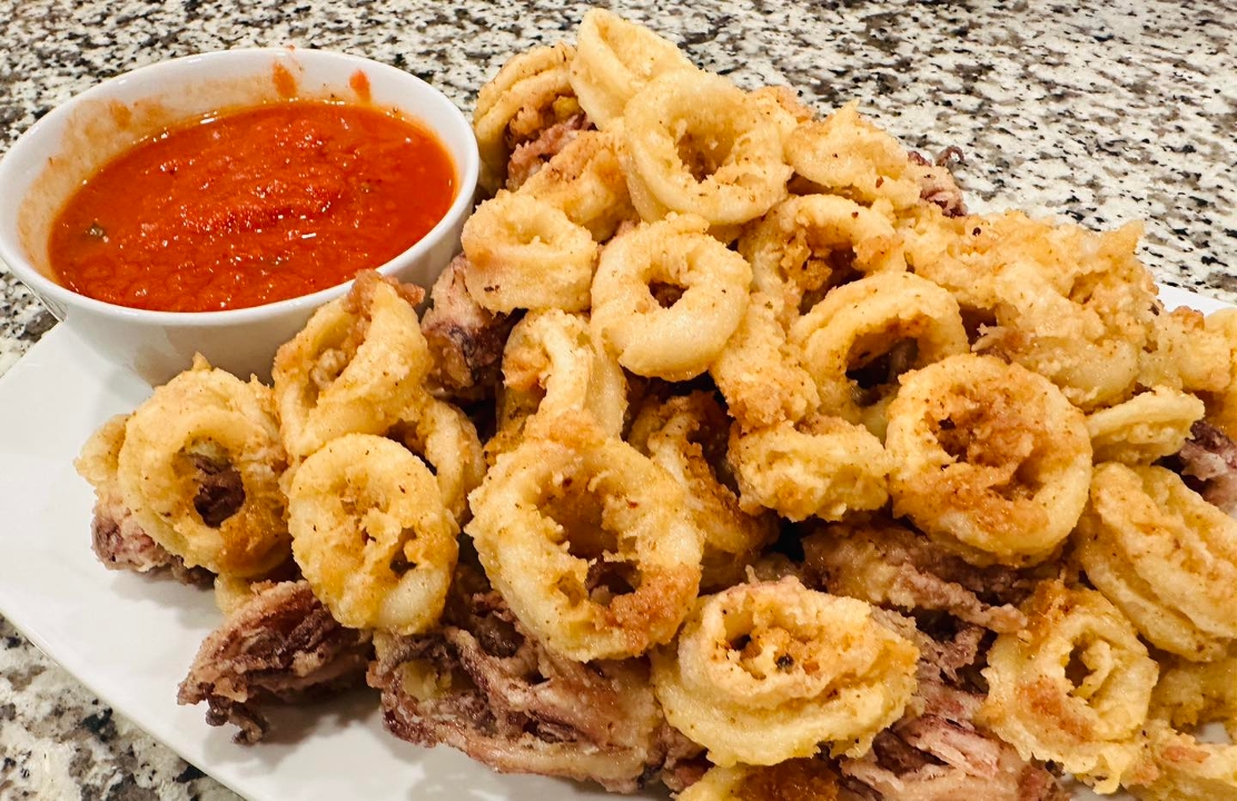 FRIED CALAMARI.