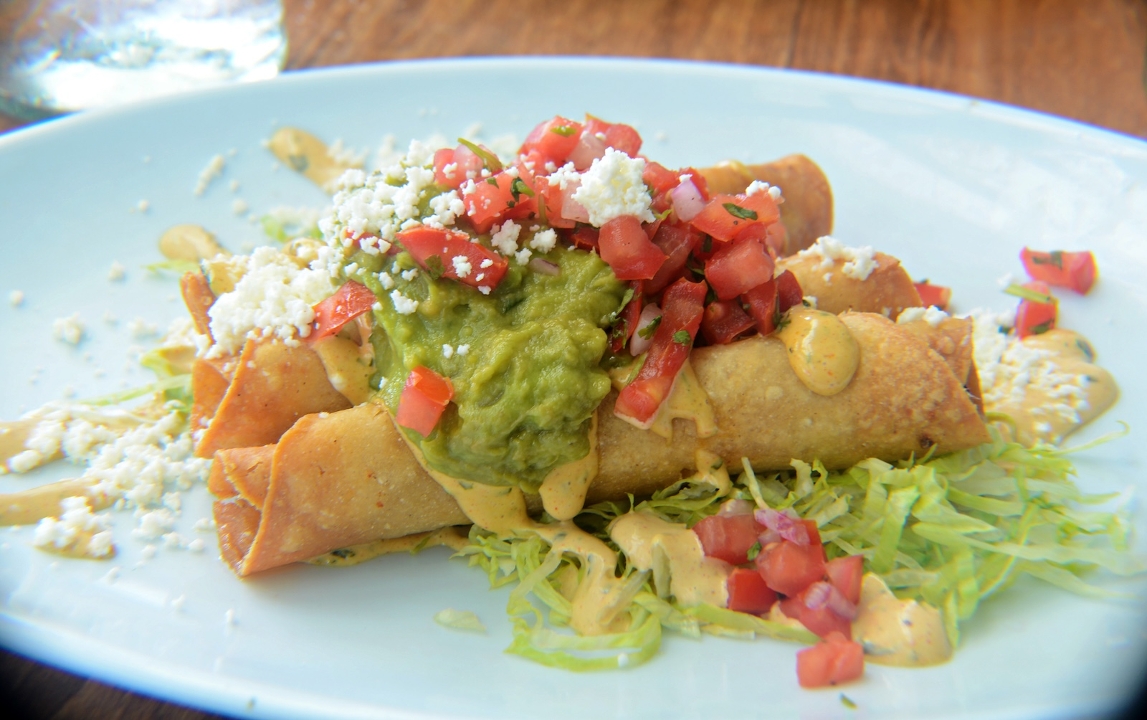 Flautas Plate.
