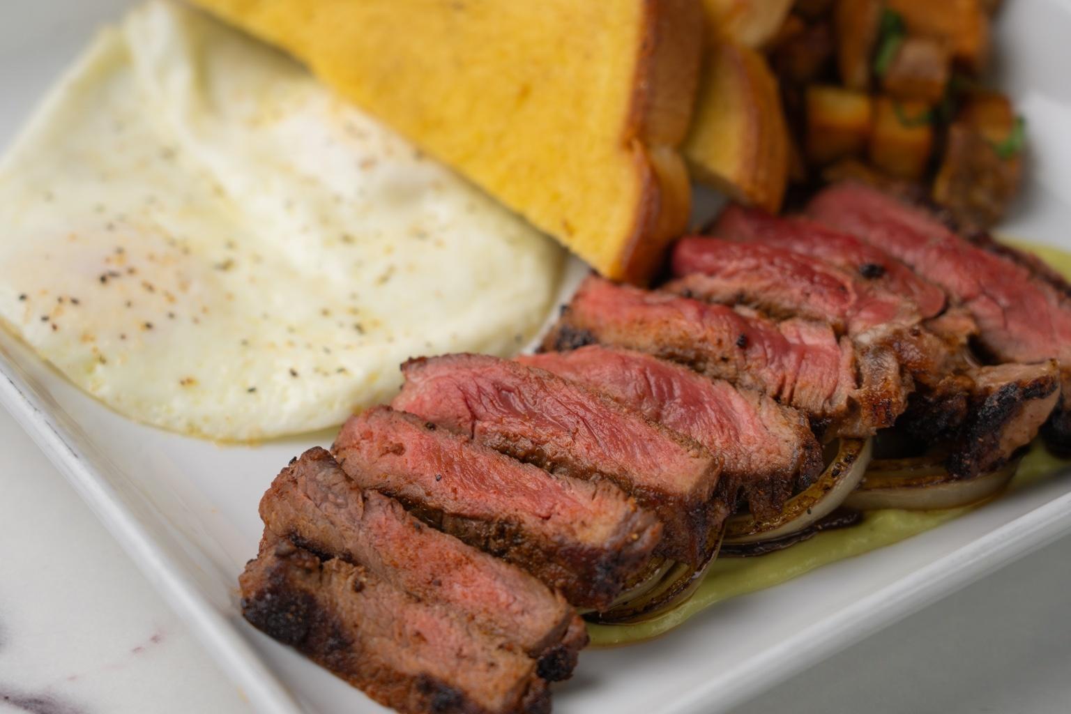 Steak & Eggs.