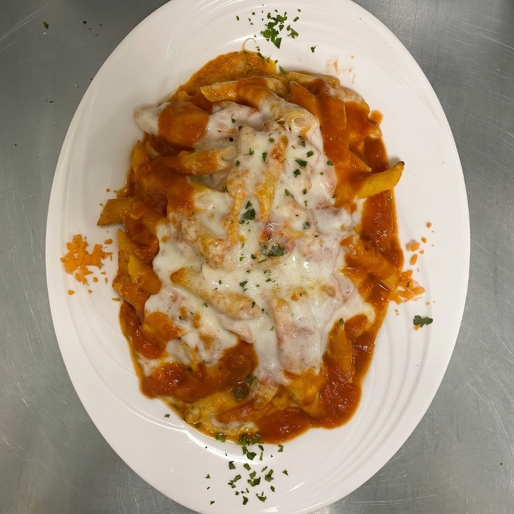 Baked Ziti w Ricotta Dinner.