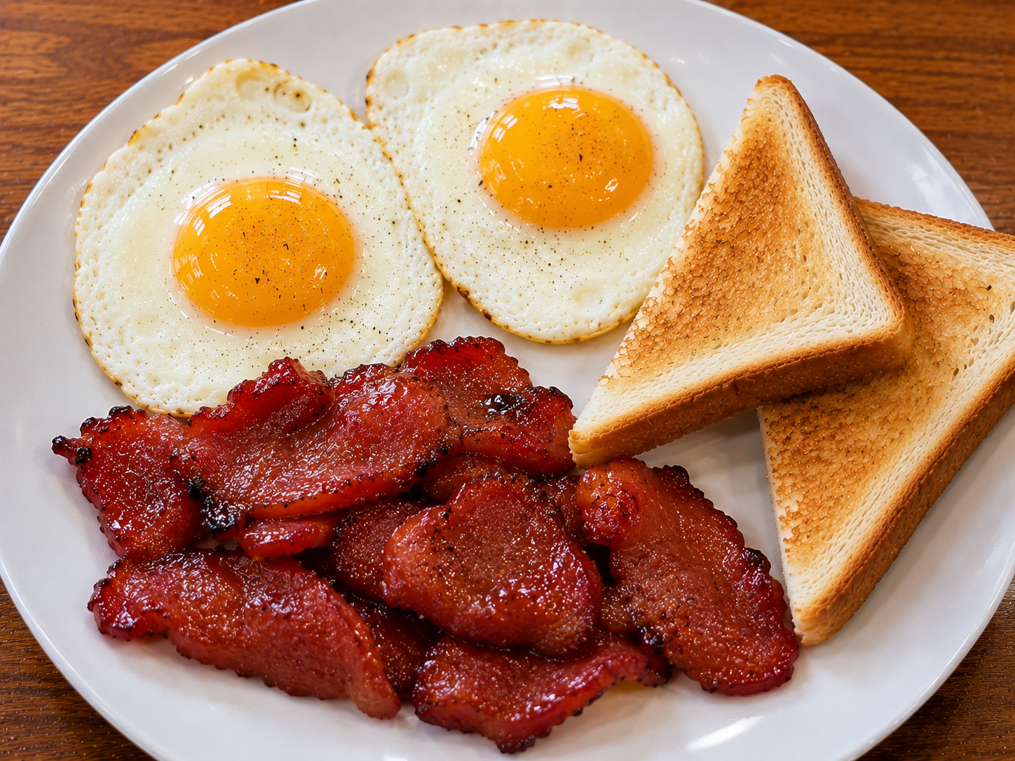 BT2: 2 Eggs & Tocino on Toast.