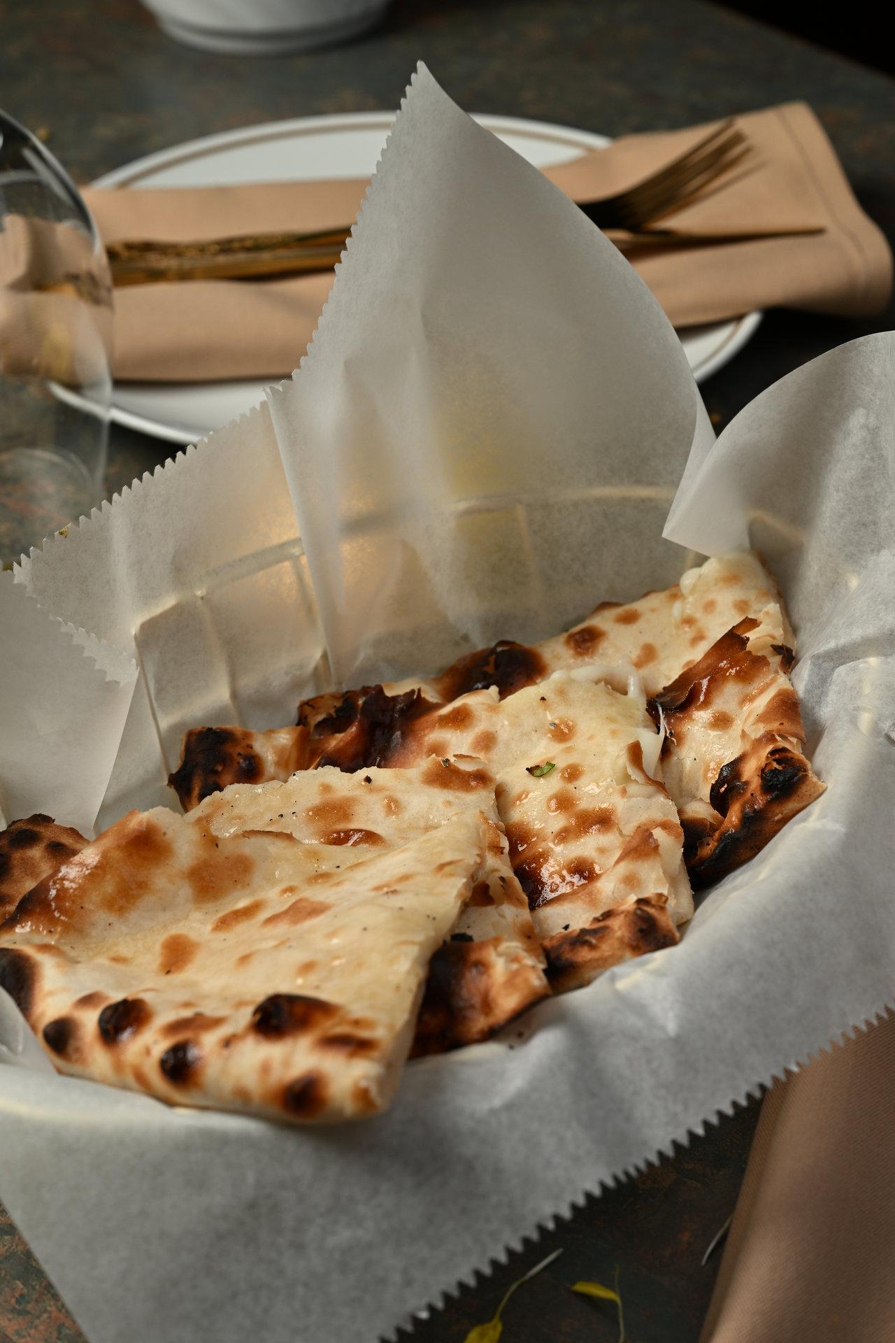 Cheese Truffle Naan.