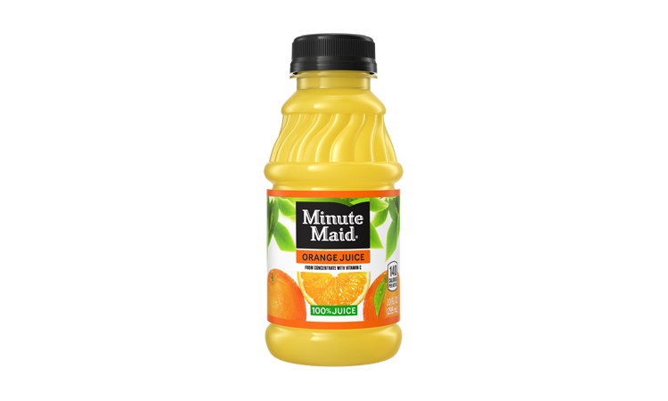 Minute Maid Orange Juice.