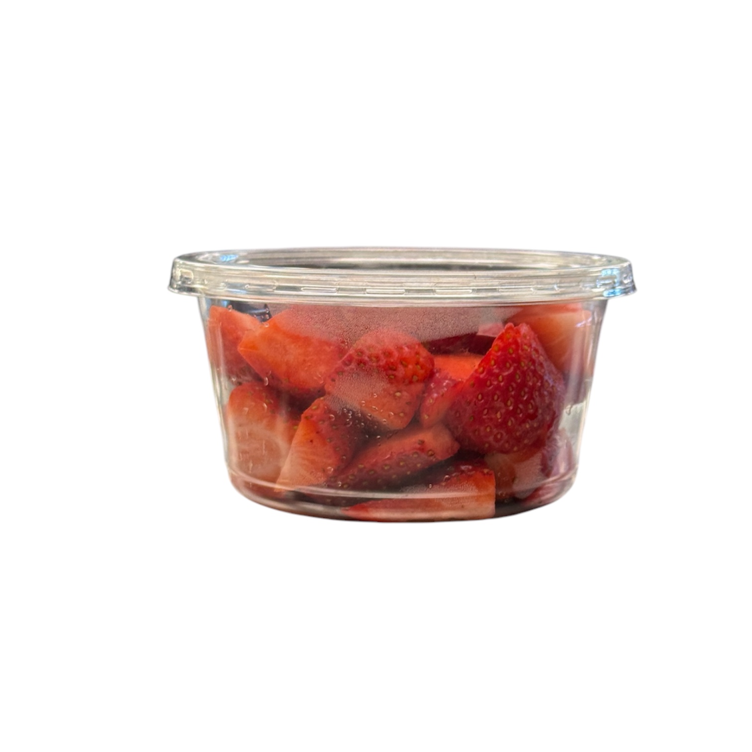 Sliced Strawberries.