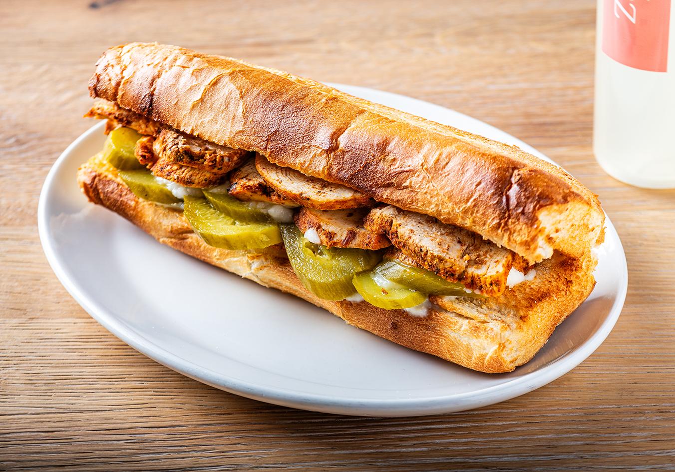 Just Chicken Sandwich.