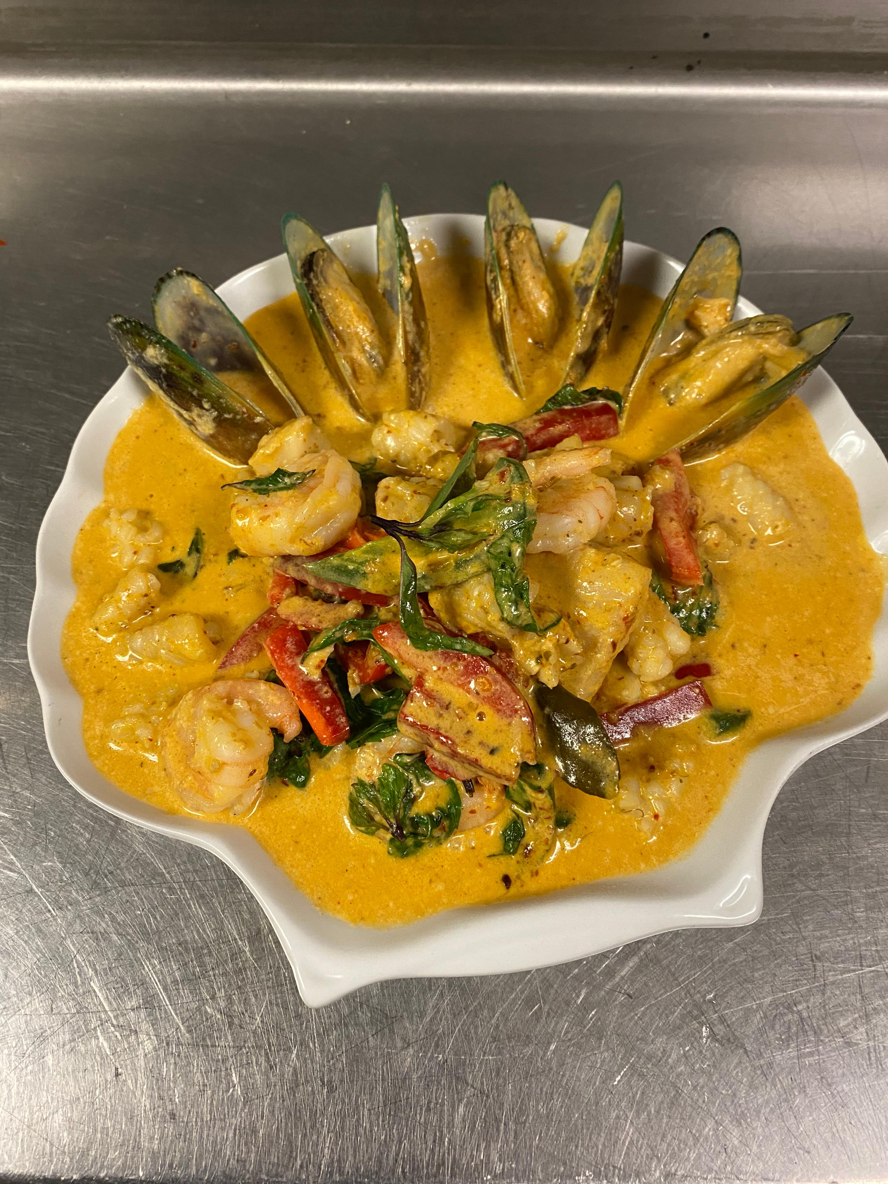 #70 Seafood Panang 🍤🍤🍤.