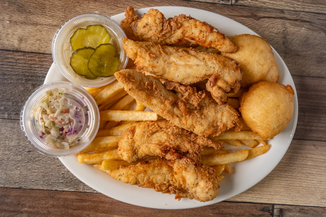 Chicken Bite Dinner.