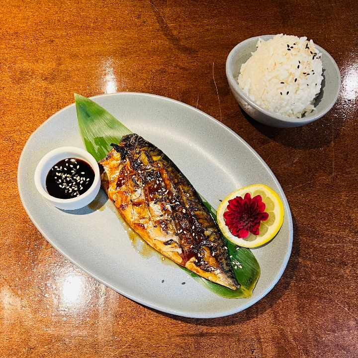 Grilled Saba.