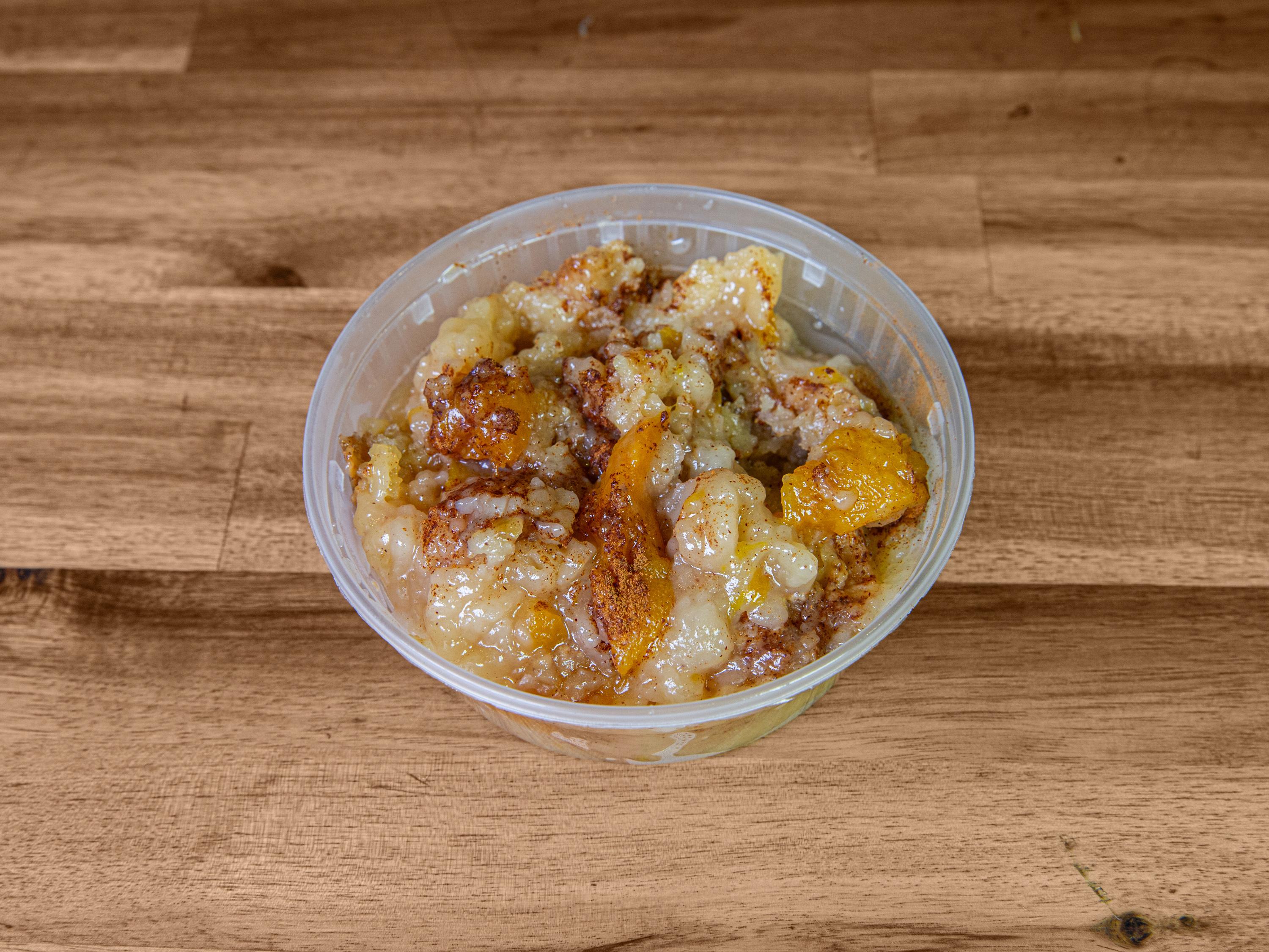 Peach Cobbler.