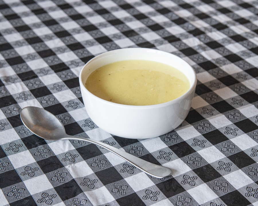 Avgolemono Soup.
