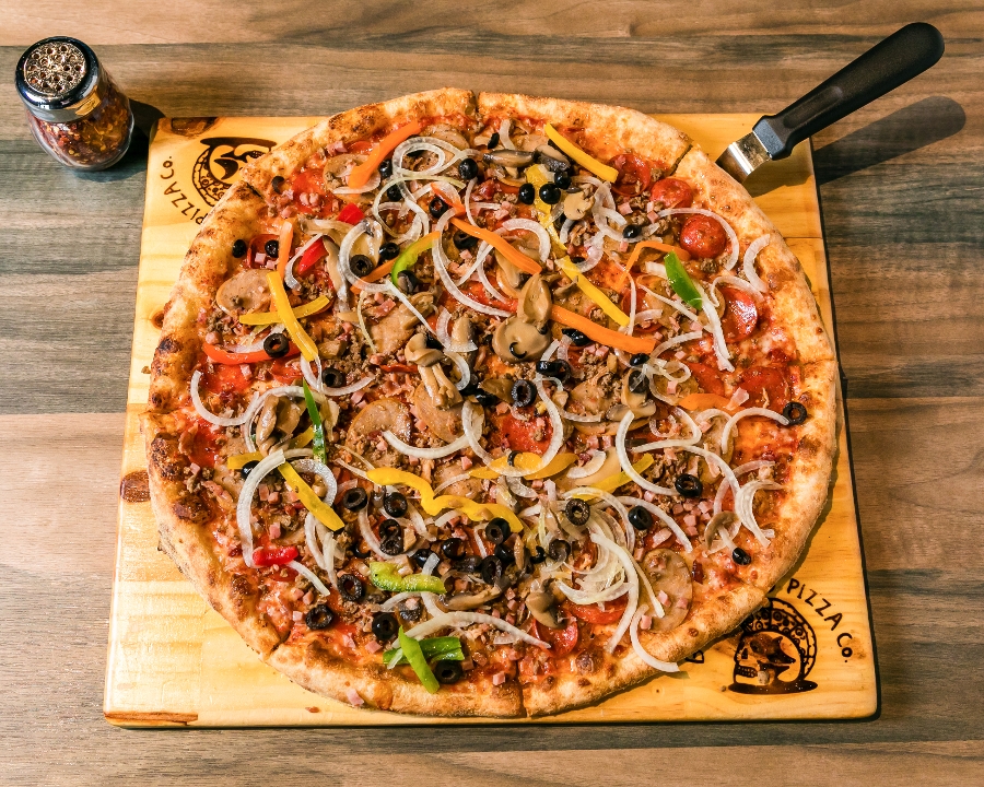 Vegetarian Pizza.
