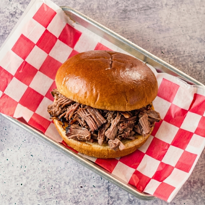 Brisket Sandwich.