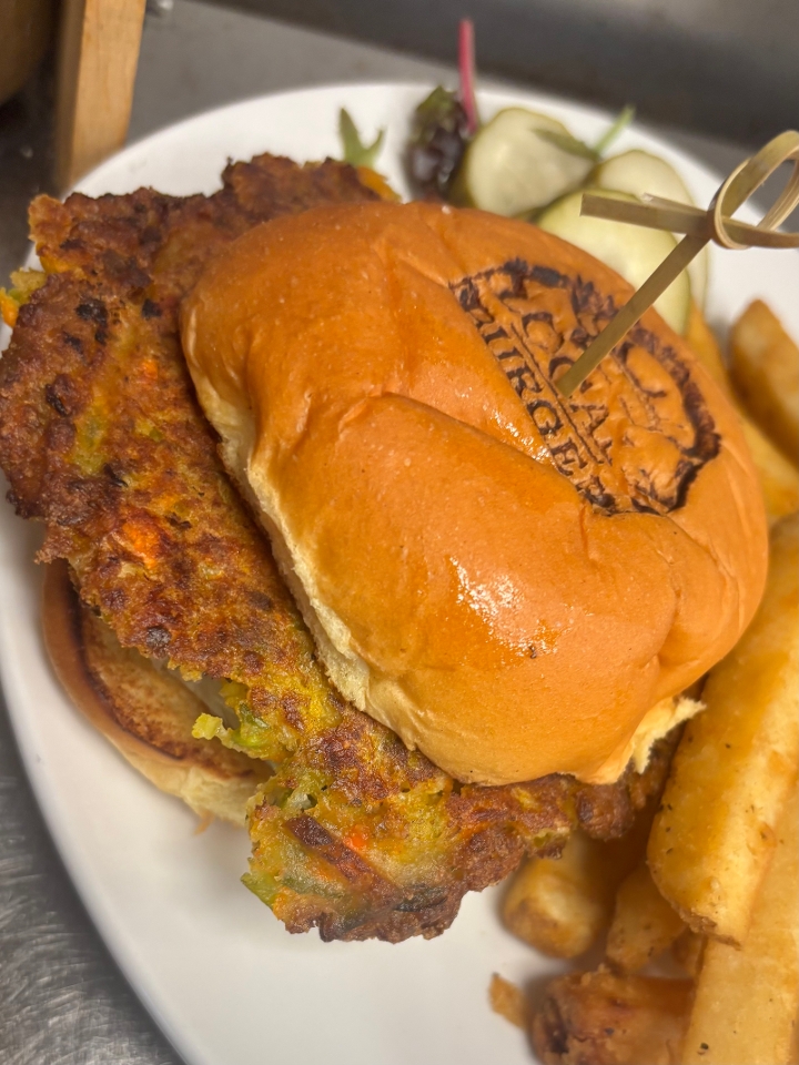The Veggie Burger.