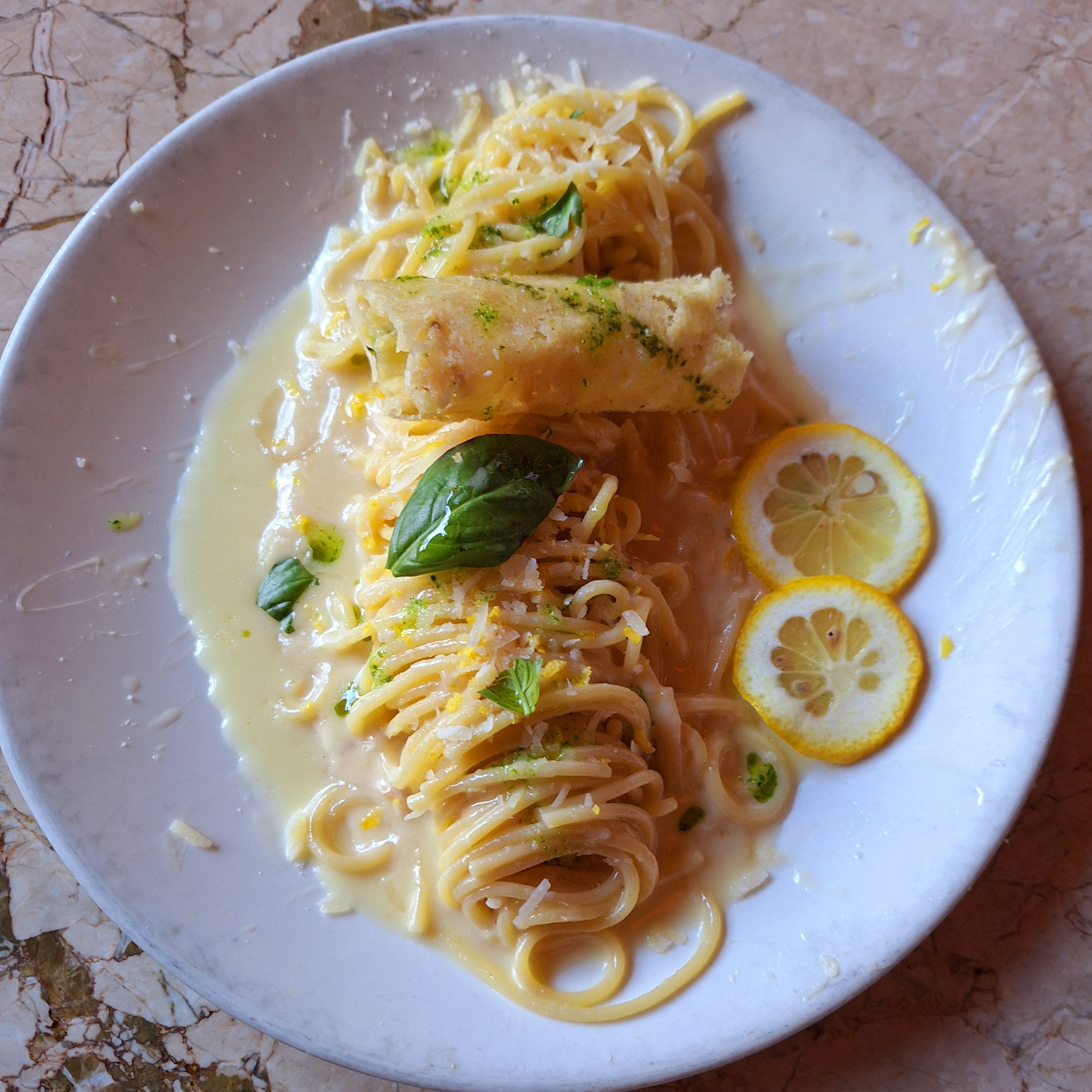 Spring Pasta al Limone.