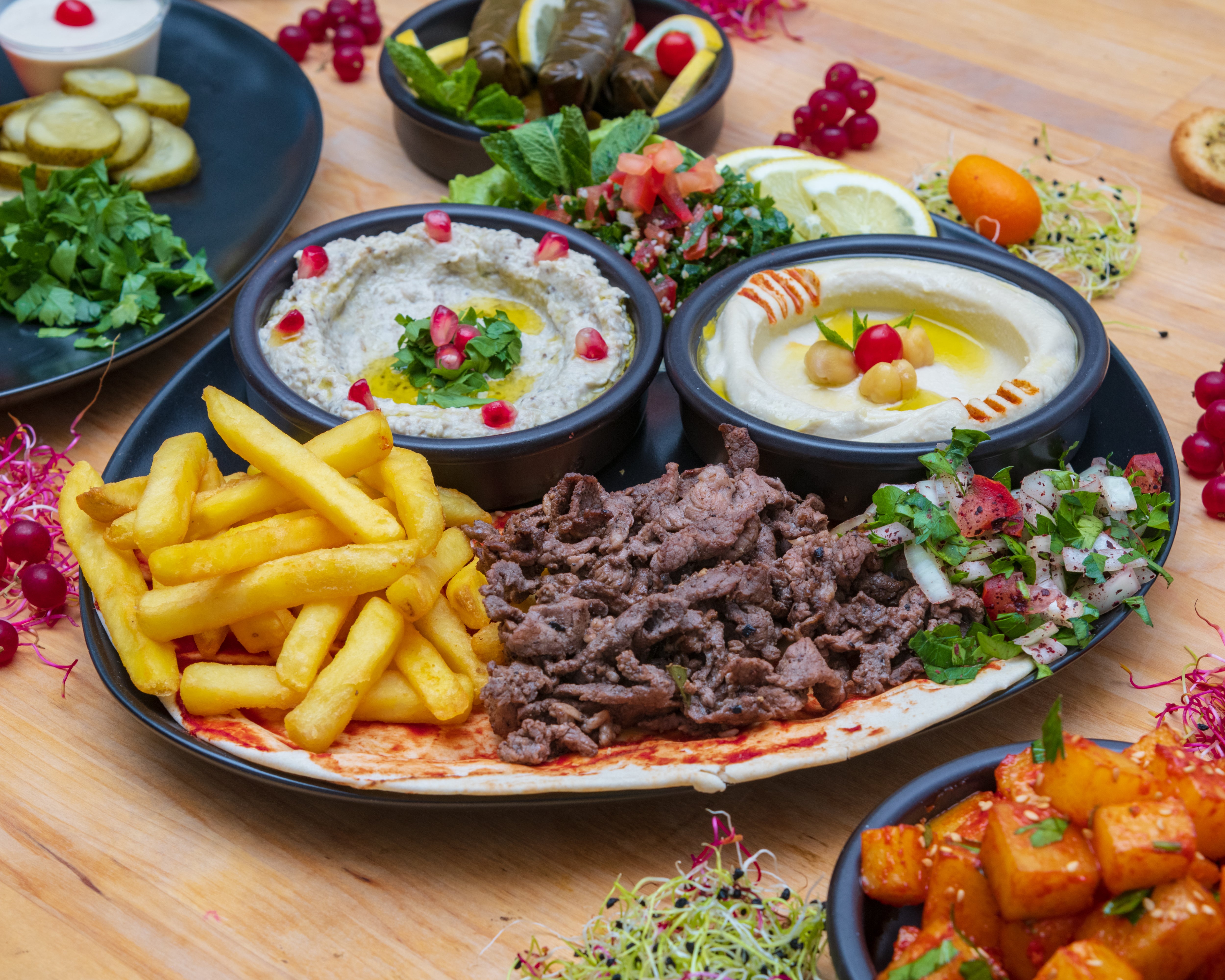Plateau Shawarma viande